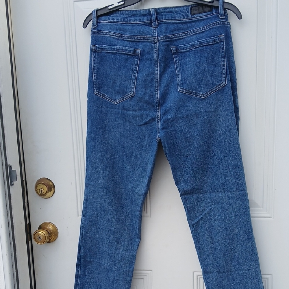 Kenneth Cole Light Blue Straight-Leg Button-Fly Jeans - Picture 6 of 8